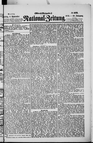 Nationalzeitung vom 05.09.1873