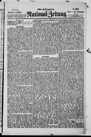 Nationalzeitung on Oct 3, 1873