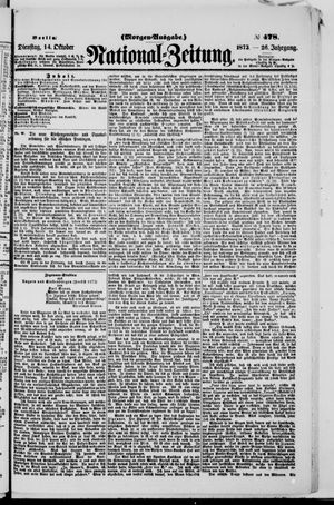 Nationalzeitung on Oct 14, 1873