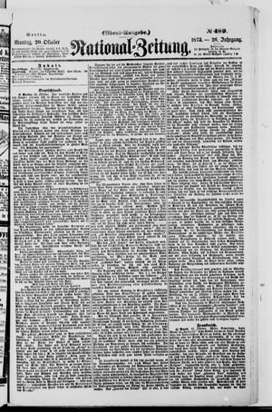 Nationalzeitung on Oct 20, 1873