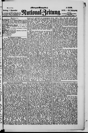 Nationalzeitung on Nov 7, 1873