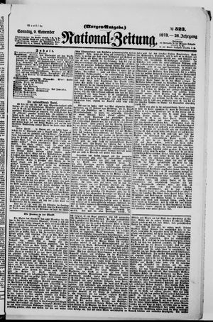 National-Zeitung vom 09.11.1873