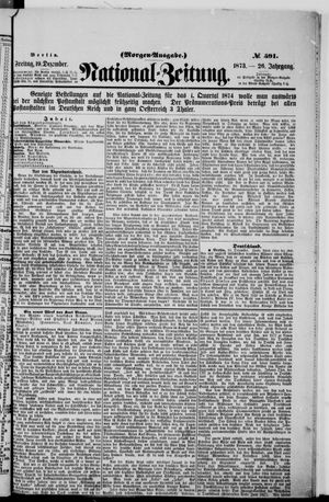 Nationalzeitung on Dec 19, 1873
