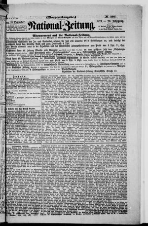 Nationalzeitung vom 21.12.1873