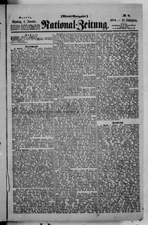 Nationalzeitung vom 05.01.1874