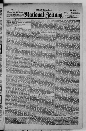 National-Zeitung on Jan 15, 1874