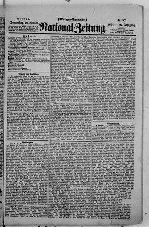 National-Zeitung vom 29.01.1874