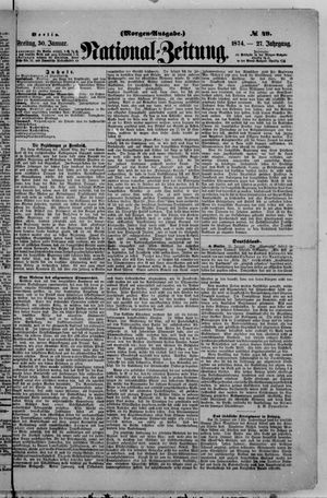 Nationalzeitung vom 30.01.1874
