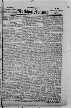 Nationalzeitung on Feb 5, 1874