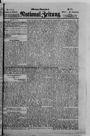 National-Zeitung vom 15.02.1874