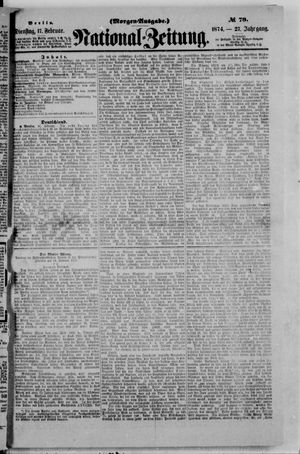 Nationalzeitung vom 17.02.1874