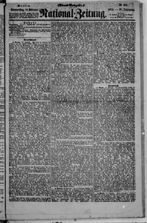 Nationalzeitung vom 19.02.1874