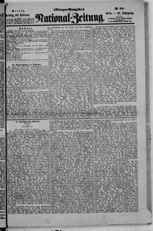 Nationalzeitung vom 20.02.1874