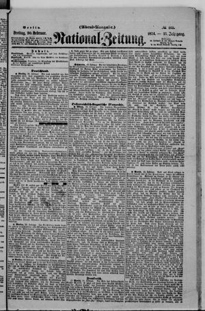 Nationalzeitung vom 20.02.1874
