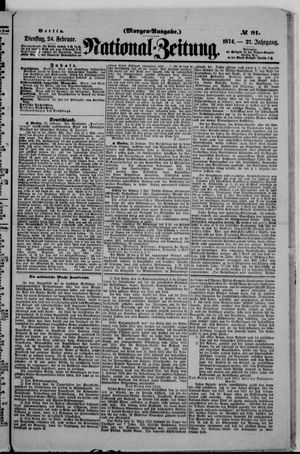 Nationalzeitung vom 24.02.1874