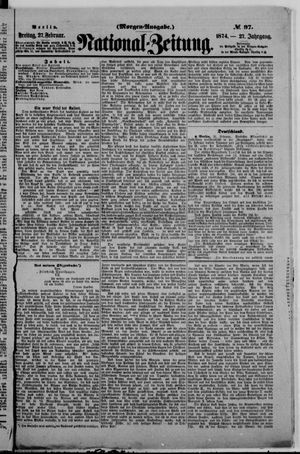 Nationalzeitung vom 27.02.1874