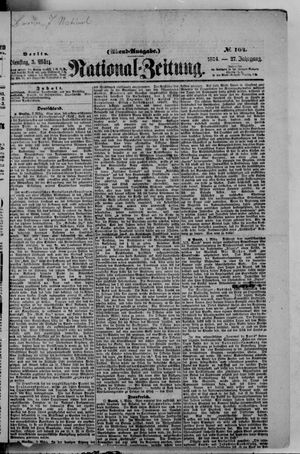 Nationalzeitung vom 03.03.1874