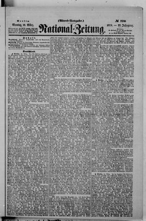 Nationalzeitung vom 16.03.1874