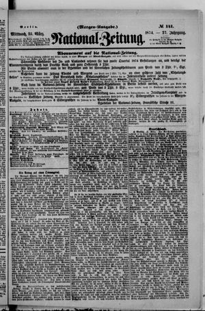 Nationalzeitung vom 25.03.1874