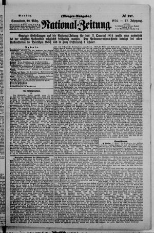 National-Zeitung vom 28.03.1874