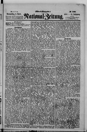 Nationalzeitung vom 02.04.1874