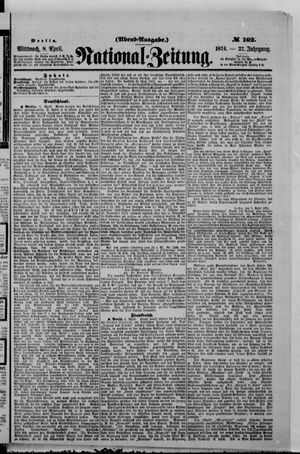 National-Zeitung vom 08.04.1874