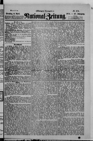 National-Zeitung vom 14.04.1874