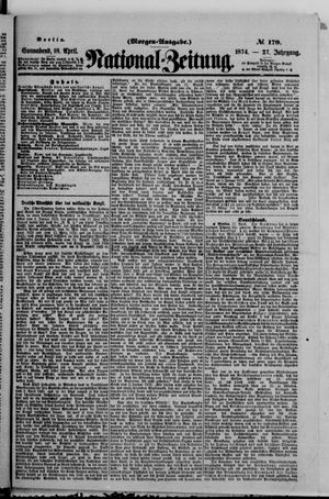 National-Zeitung vom 18.04.1874