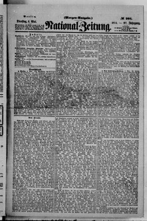 Nationalzeitung vom 05.05.1874