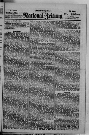 Nationalzeitung vom 05.05.1874
