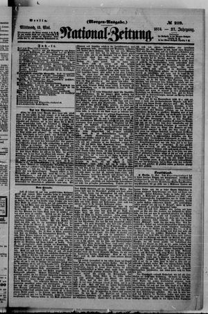 Nationalzeitung vom 13.05.1874
