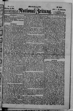 National-Zeitung vom 18.05.1874