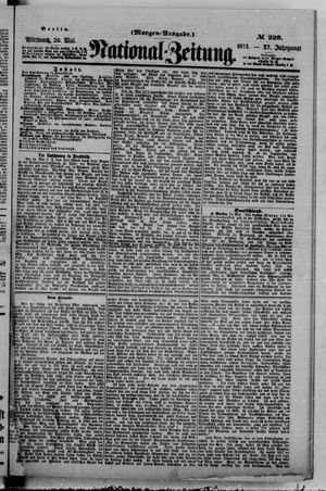 National-Zeitung on May 20, 1874