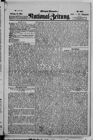 National-Zeitung vom 22.05.1874