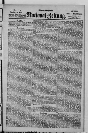 National-Zeitung vom 26.05.1874
