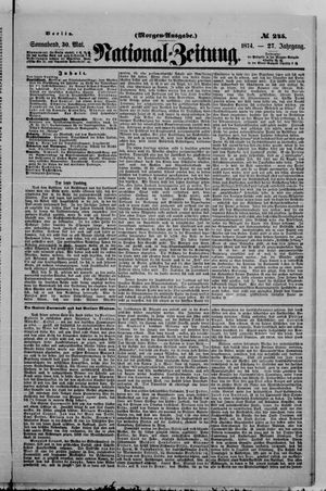 Nationalzeitung vom 30.05.1874