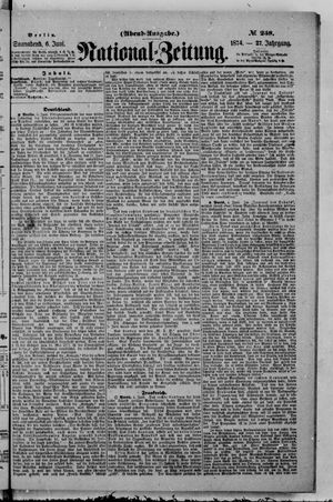 National-Zeitung vom 06.06.1874