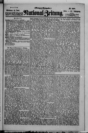 National-Zeitung vom 10.06.1874