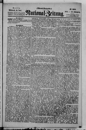 National-Zeitung vom 10.06.1874