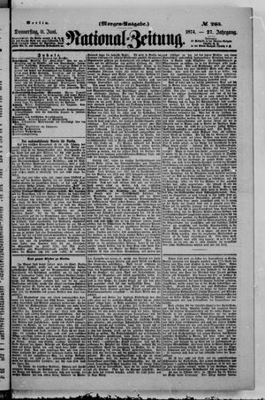 Nationalzeitung vom 11.06.1874