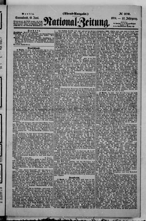 National-Zeitung on Jun 13, 1874