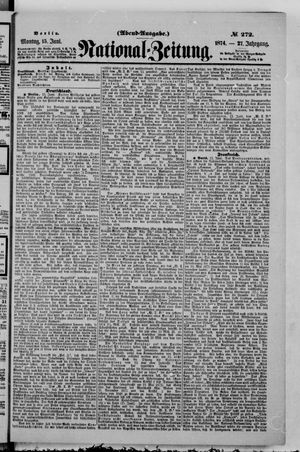 National-Zeitung on Jun 15, 1874
