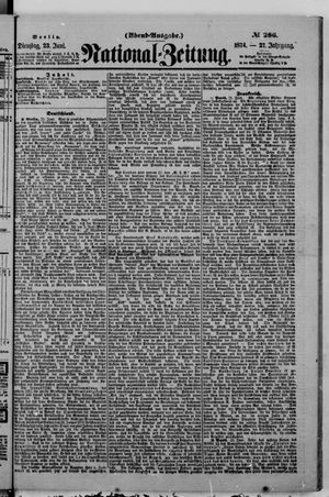 National-Zeitung on Jun 23, 1874