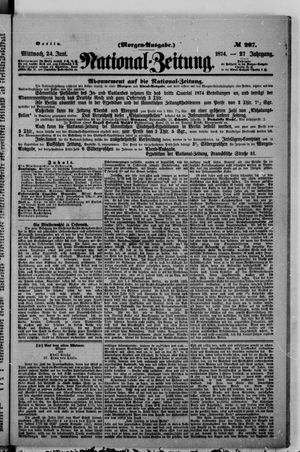 National-Zeitung vom 24.06.1874