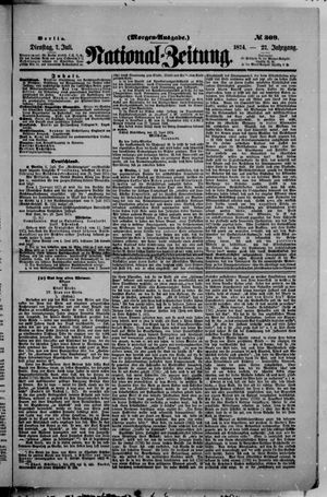 National-Zeitung vom 07.07.1874