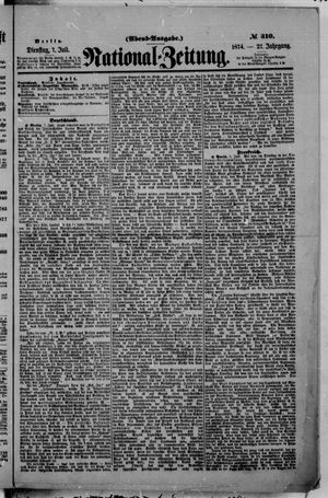National-Zeitung vom 07.07.1874
