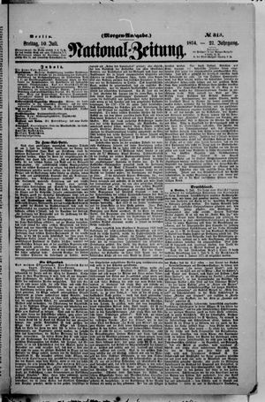 National-Zeitung vom 10.07.1874