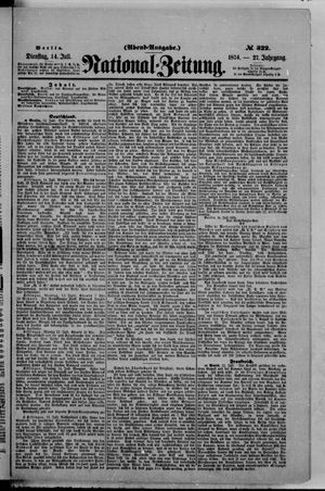 National-Zeitung vom 14.07.1874