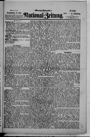 Nationalzeitung on Jul 18, 1874