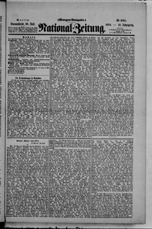 National-Zeitung vom 25.07.1874